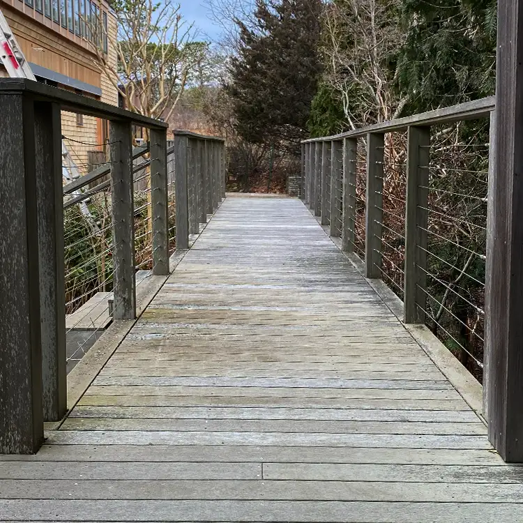 Before Deck Power Washing 07