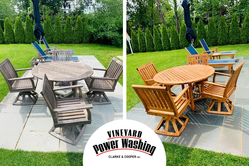 Dirty vs Clean Patio Furniture